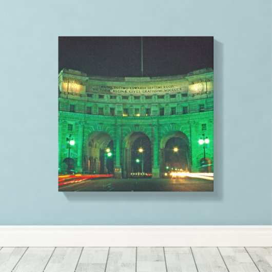 Admiralty Arch Trafalgar Square Londen Canvas Afdruk (Insitu (Houten vloer))