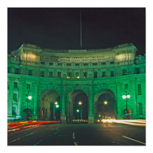 Admiralty Arch Trafalgar Square Londen Perfect Poster (Voorkant)