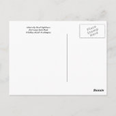 Admiralty Head vuurtoren Briefkaart (Achterkant)