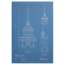 Admiralty Novelty Blauwdruk