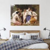 Admiration d'Bouguereau (L'admiration) (1867) Canvas Afdruk (Insitu (Slaapkamer))