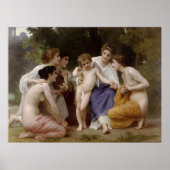 Admiration d'Bouguereau (L'admiration) (1867) Poster (Voorkant)
