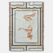 Admiration Pin-up Girl Art van Alberto Vargas Deken (Voorkant Verticaal)