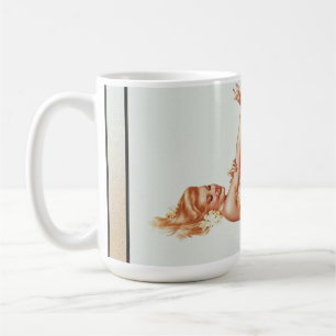 Admiration Pin-up Girl Art van Alberto Vargas Koffiemok