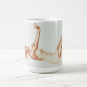 Admiration Pin-up Girl Art van Alberto Vargas Magische Mok (Midden)