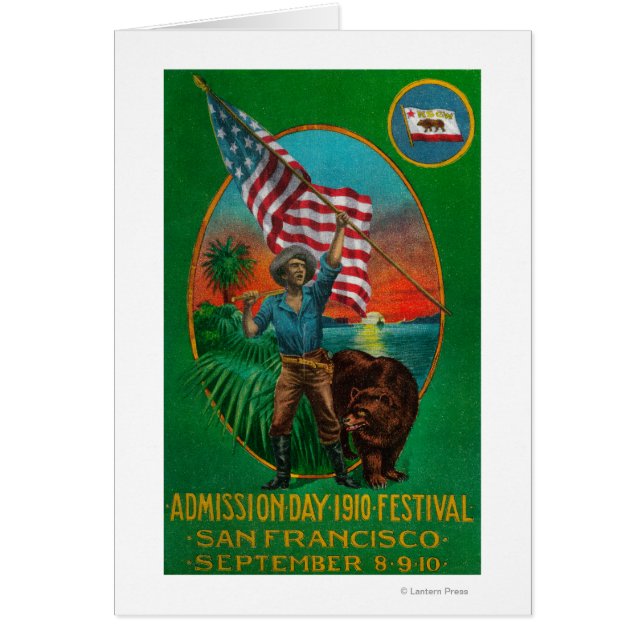Admission Day Advertisment, State Festival (Voorkant)