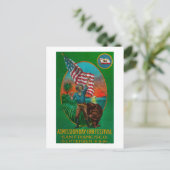 Admission Day Advertisment, State Festival Briefkaart (Staand voorkant)