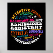 Admissions Istant Squad Life Teacher Appreciation Poster (Voorkant)