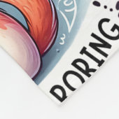 Admit It Life Would Be Boring Funny Cat Lover Gift Fleece Deken (Hoek)