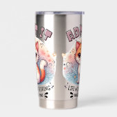 Admit It Life Would Be Boring Funny Cat Lover Gift Geïsoleerde Drinkbeker (Links)