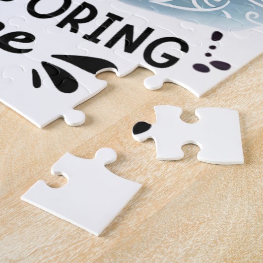 Admit It Life Would Be Boring Funny Cat Lover Gift Legpuzzel (Zijkant)