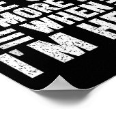 Admit It The Gym Is More Fun When Im Here Fitness Poster (Hoek)