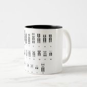 ADN humano Tweekleurige Koffiemok (Voorkant rechts)