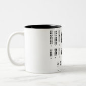 ADN humano Tweekleurige Koffiemok (Links)
