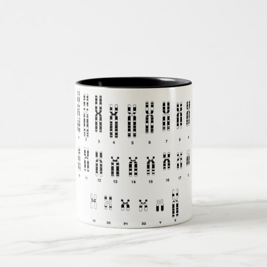 ADN humano Tweekleurige Koffiemok (Center)