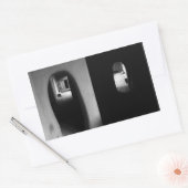 Adobe Corridor: Zwart-wit foto's stickers (Envelop)