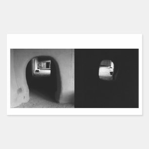 Adobe Corridor: Zwart-wit foto's stickers