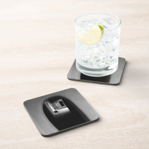 Adobe Doorway Architecture Black & White-foto Drankjes Onderzetter