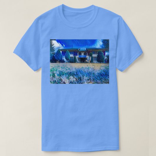 adobe fotoshop abstracte foto mooie natuur t-shirt (Design voorkant)