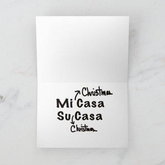 Adobe Gingerbread House met Gum Drops Kaart (Binnen)