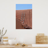 Adobe Ladder Poster (Keuken)