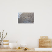 Adobe Muur Textuur Poster (Keuken)