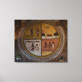 Adobe muurkunst canvas afdruk