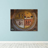 Adobe muurkunst canvas afdruk (Insitu (Houten vloer))