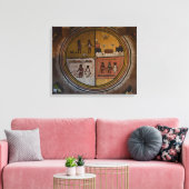 Adobe muurkunst canvas afdruk (Insitu (Woonkamer))