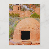 Adobe Oven in New Mexico Briefkaart (Voorkant)