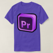 Adobe Premiere Pro 1 T-shirt (Design voorkant)