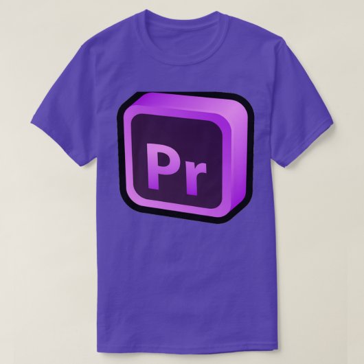 Adobe Premiere Pro 1 T-shirt (Design voorkant)