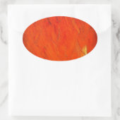 Adobe Shadows Ovale Sticker (Tas)