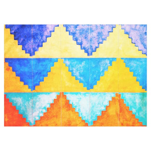 Adobe Sky Tablecloth Tafelkleed (Voorkant (Horizontaal))