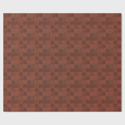 Adobe Terracotta Tiles Cadeaupapier (Vlak)