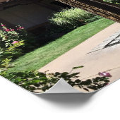 Adobe Vigas La Fonda Hotel Santa Fe NM Poster (Hoek)