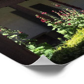 Adobe Vigas La Fonda Hotel Santa Fe NM Poster (Hoek)