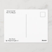 Adobe Villige op The Mesa Briefkaart (Achterkant)