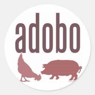 Adobo: Chicken & Pork Ronde Sticker
