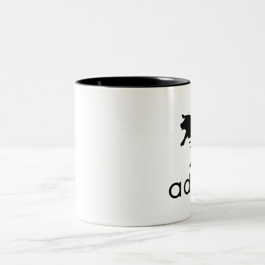 Adobo Chicken Pork Tweekleurige Koffiemok (Center)