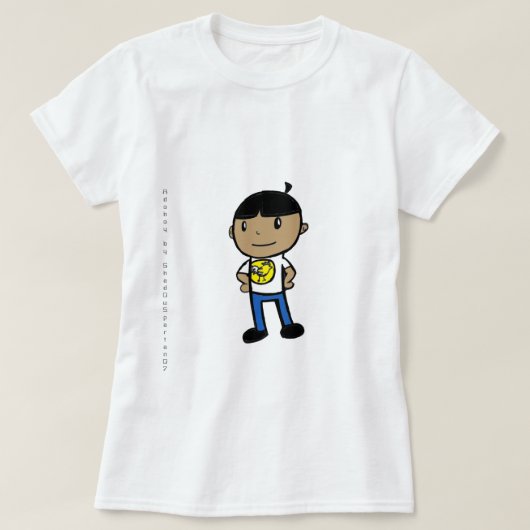 Adoboy - Original Character by shad0w5partan T-shirt (Design voorkant)