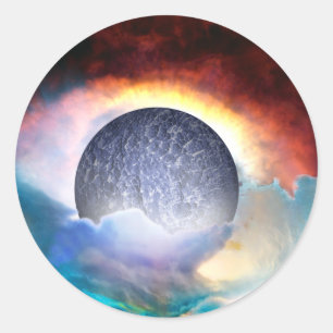 Adolescentie Ronde Sticker