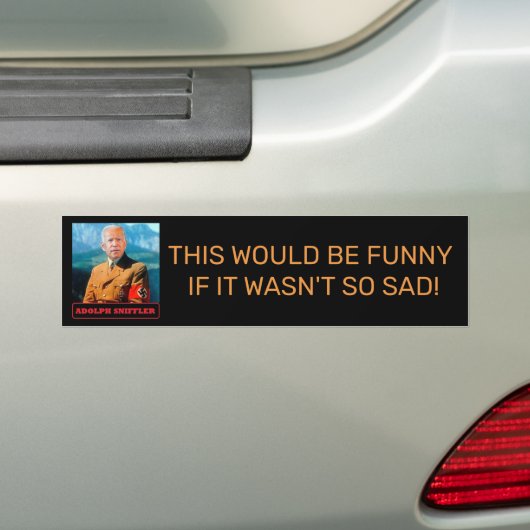 ADOLF SNIFFLER-FLES CAR-BUMPERSTICKER BUMPERSTICKER (Op auto)