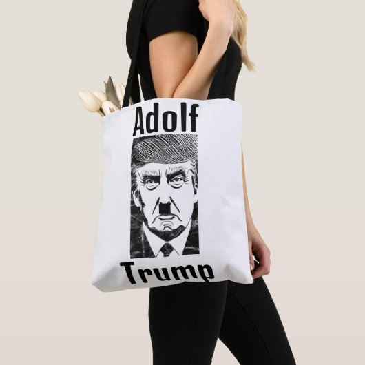 Adolf Trump Canvas tas (Dichtbij)