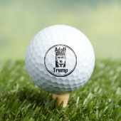 Adolf Trump Golf Ball Golfballen (Insitu Shirt)