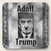 Adolf Trump hard plastisch Onderzetter (Voorkant)