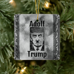 Adolf Trump Keramisch Ornament