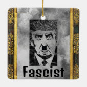 Adolf Trump Keramisch Ornament (Achterkant)