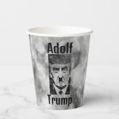 Adolf Trump Paper Cup Papieren Bekers (Achterkant)