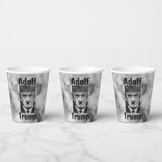Adolf Trump Paper Cup Papieren Bekers (Multi)